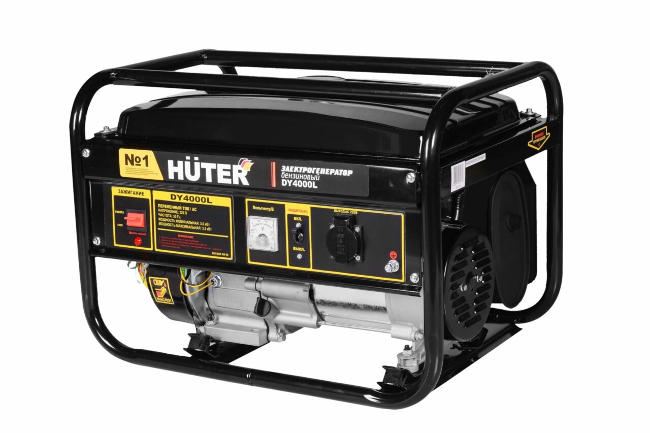 Генератор 3.3 кВт Huter DY 4000L