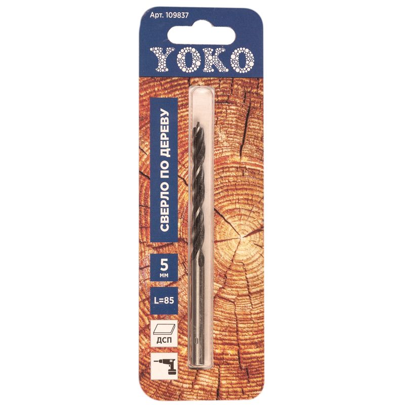 Сверло по дереву YOKO 5мм